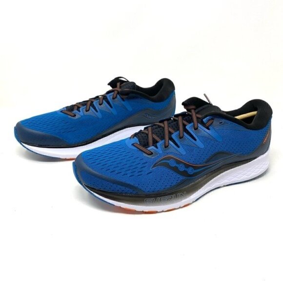 Saucony Men’s RIDE ISO 2 blue black running shoes main image 5